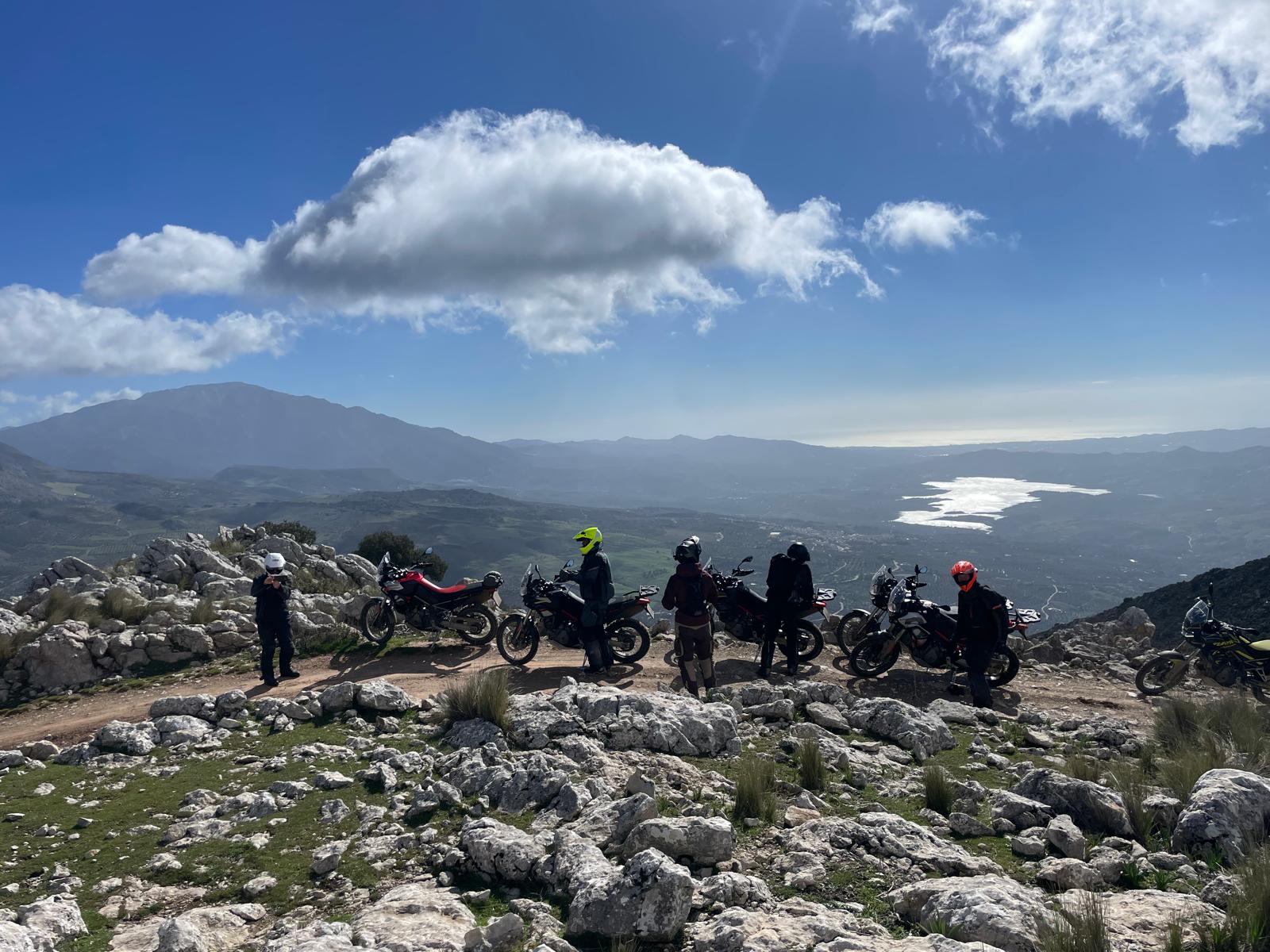 Underbara vyer i Andalusien